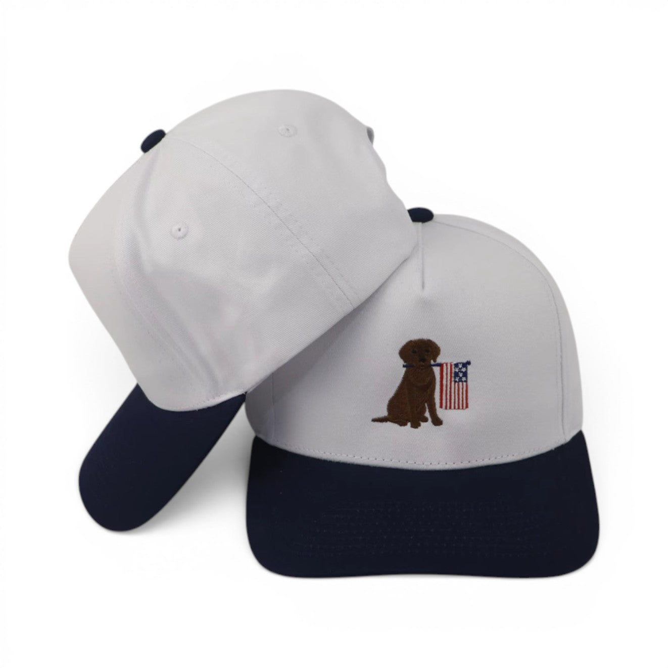 PREORDER American Lab Retriever - White/Navy