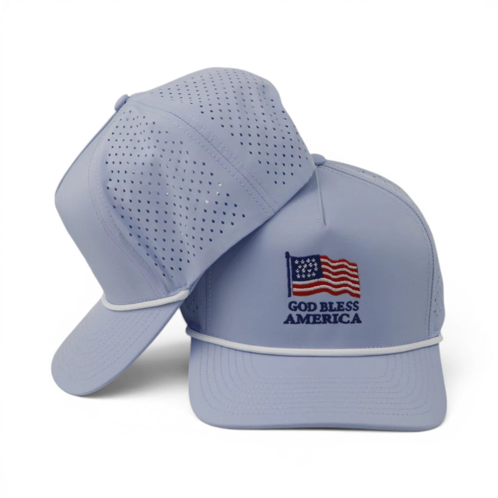 God Bless America - Light Blue