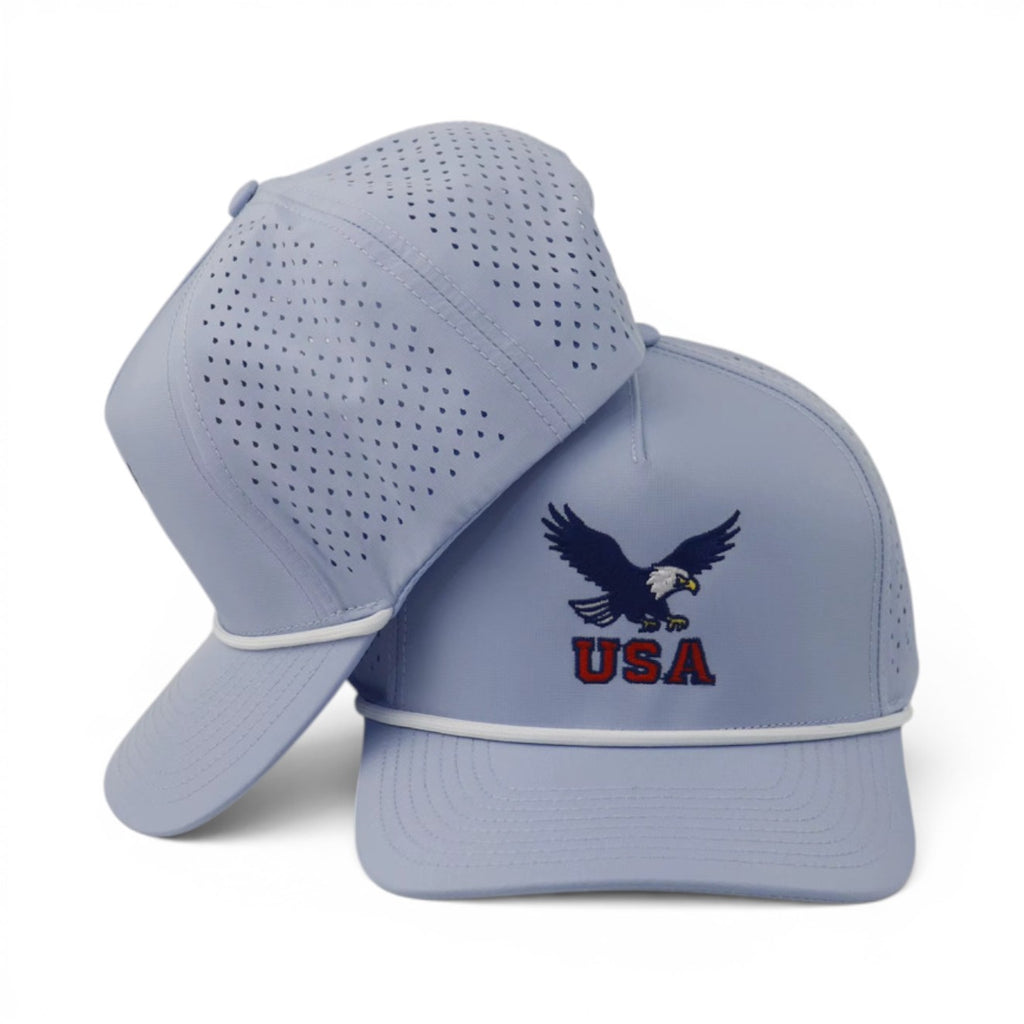 USA Bald Eagle - Light Blue