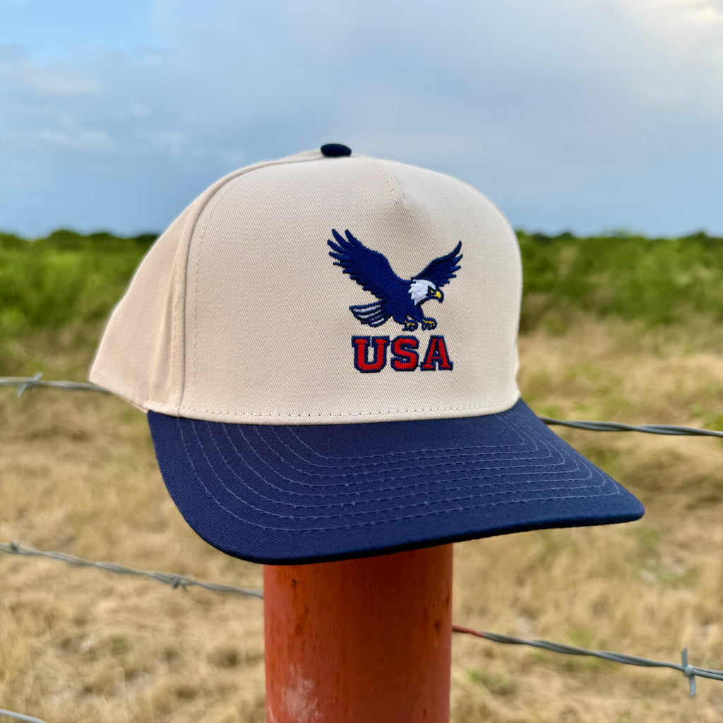 USA Bald Eagle - Khaki/Navy