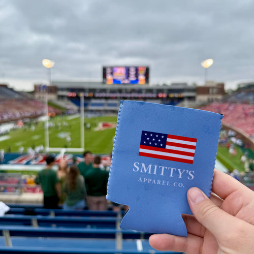 Smitty's Can Cooler - Light Blue