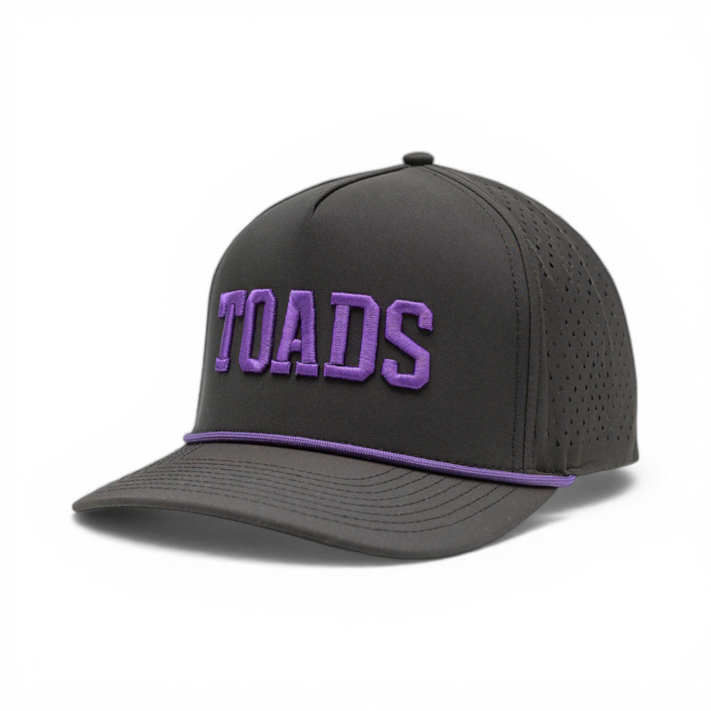 TOADS Black Rope Hat