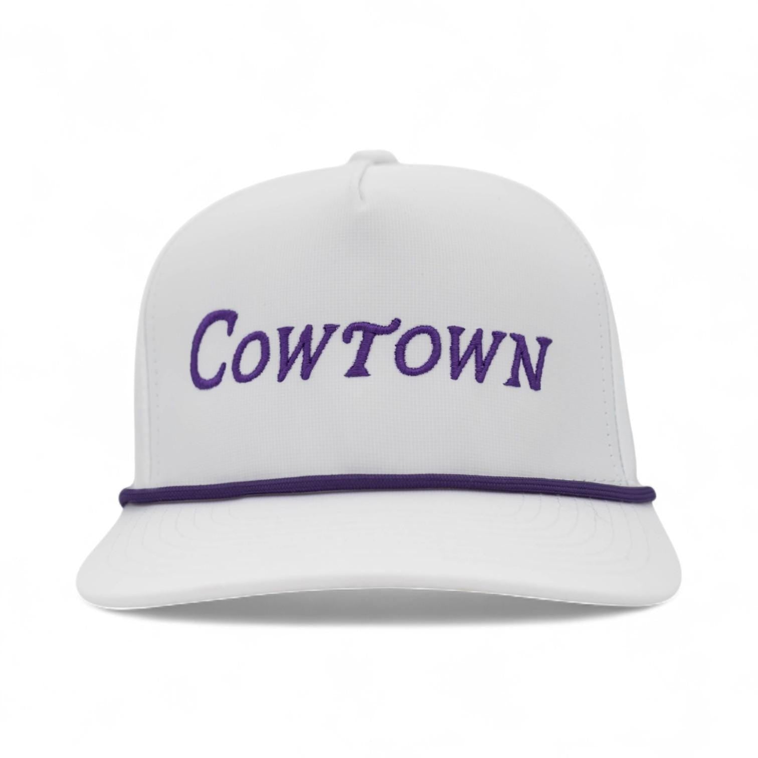 The Cowtown - White/Purple