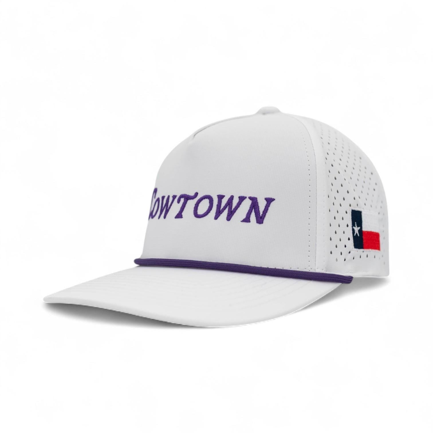 The Cowtown - White/Purple