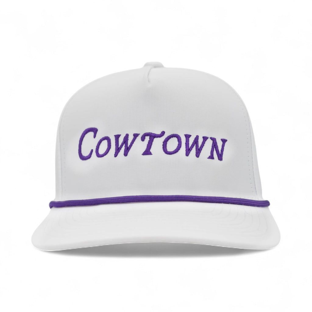 The Cowtown - White/Purple