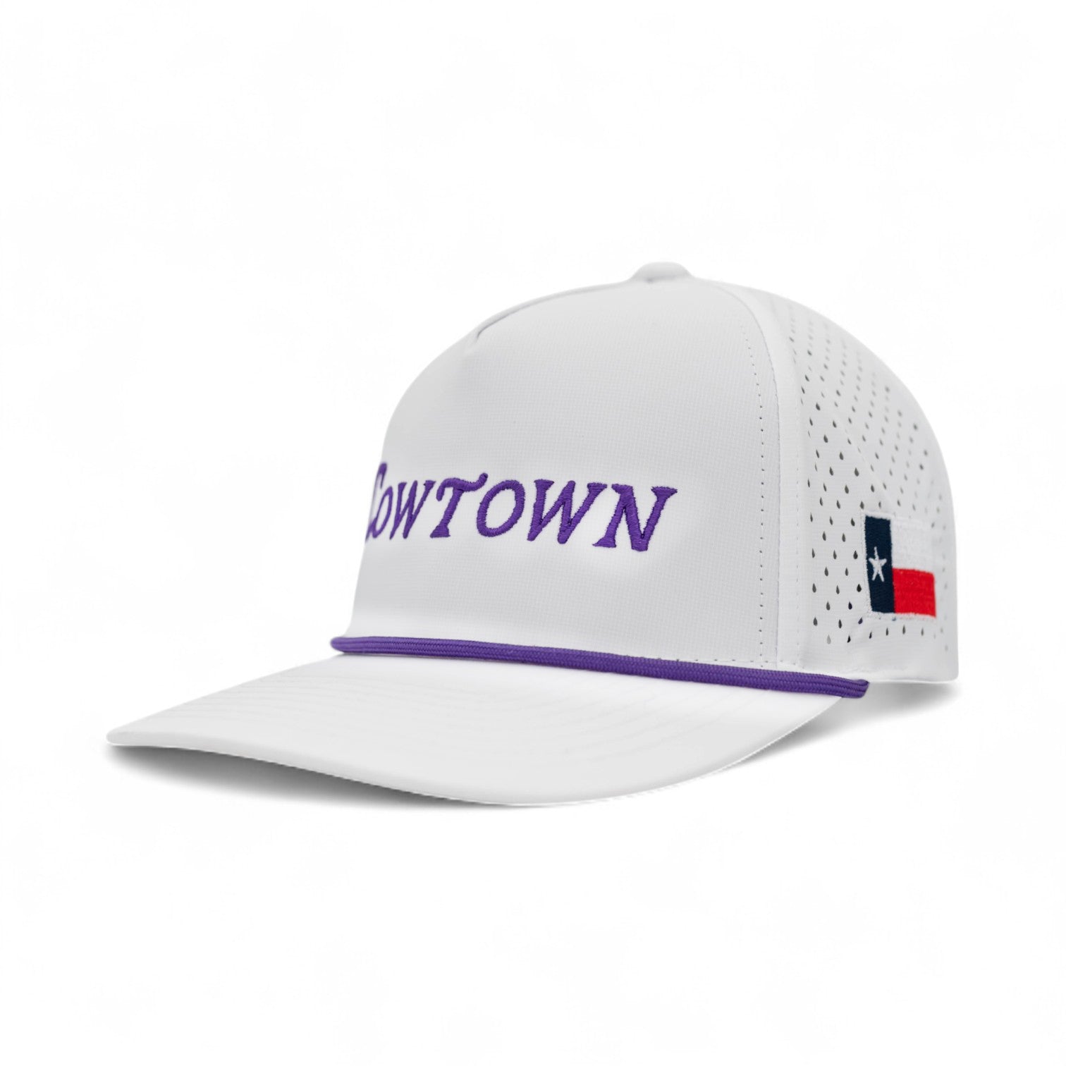 The Cowtown - White/Purple