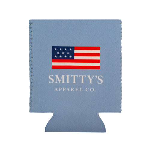 Smitty's Can Cooler - Light Blue